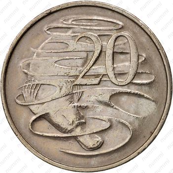 20 центов 1967 [Австралия] - Реверс