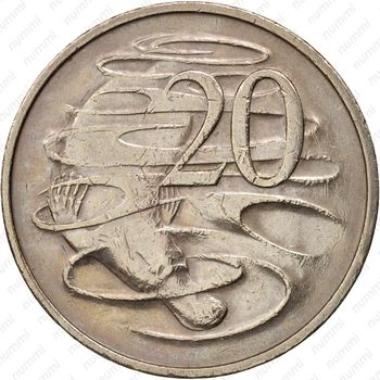 20 центов 1968 [Австралия] - Реверс
