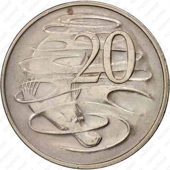 20 центов 1969 [Австралия] - Реверс