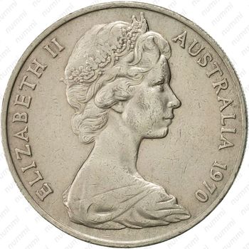 20 центов 1970 [Австралия] - Аверс