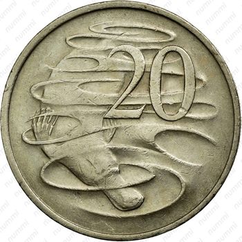 20 центов 1974 [Австралия] - Реверс