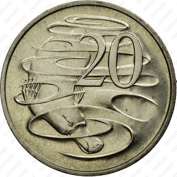 20 центов 1977 [Австралия] - Реверс