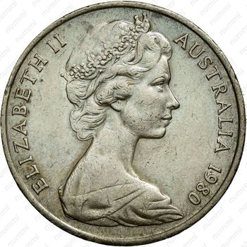 20 центов 1980 [Австралия] - Аверс
