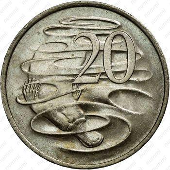 20 центов 1980 [Австралия] - Реверс