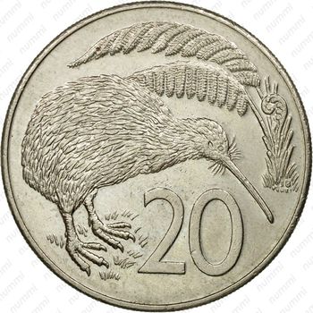20 центов 1986 [Австралия] - Реверс
