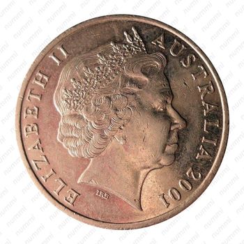 20 центов 2001, новый южный Уэльс [Австралия] - Аверс