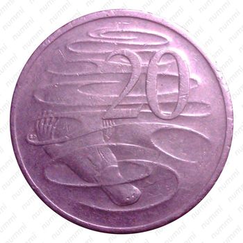 20 центов 2002 [Австралия] - Реверс
