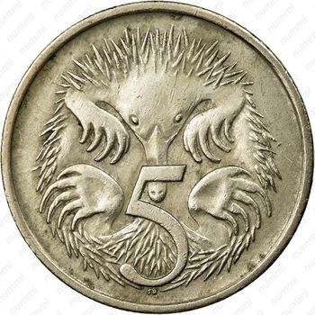 5 центов 1966 [Австралия] - Реверс