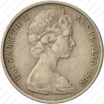 5 центов 1967 [Австралия] - Аверс
