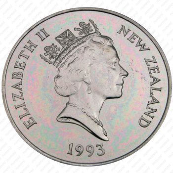 5 долларов 1993, 40 лет коронации Королевы Елизаветы II [Австралия] - Аверс