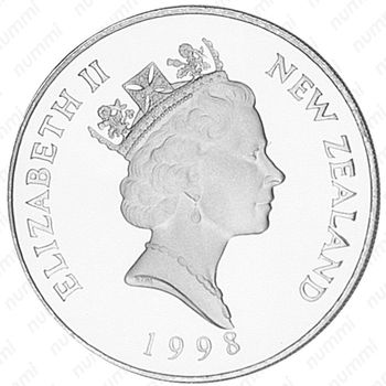 5 долларов 1998, Королевский альбатрос [Австралия] - Аверс