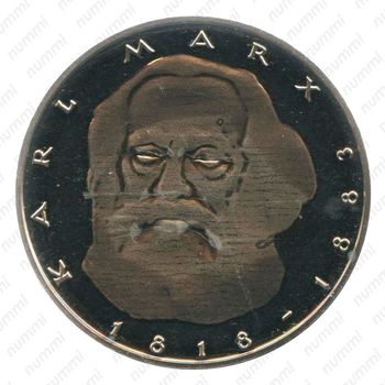 5 марок 1983, Карл Маркс [Германия] - Реверс