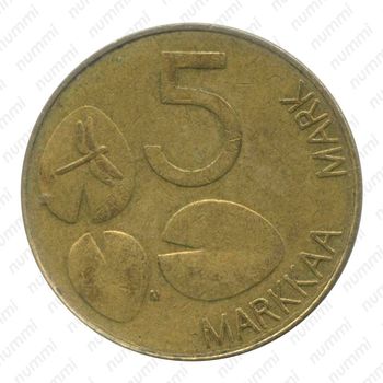 5 марок 1994 [Финляндия] - Реверс