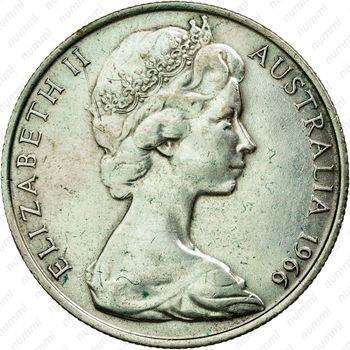 50 центов 1966 [Австралия] - Аверс