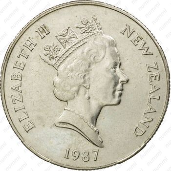 50 центов 1987 [Австралия] - Аверс