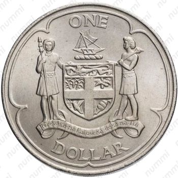 1 доллар 1969 [Фиджи] - Реверс