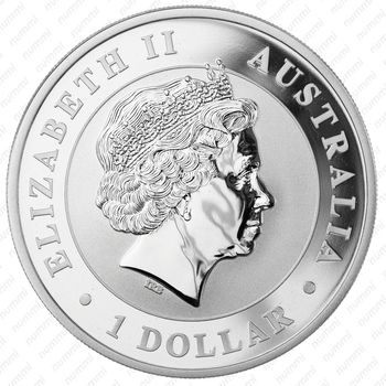 1 доллар 2014, кукабура [Австралия] Proof - Аверс