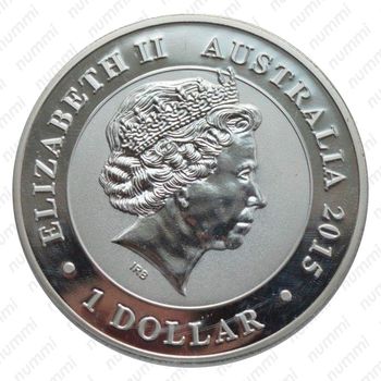 1 доллар 2015, Австралийская коала [Австралия] Proof - Аверс
