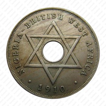 1 пенни 1910 [Британская Западная Африка] - Реверс