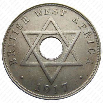 1 пенни 1917 [Британская Западная Африка] - Реверс