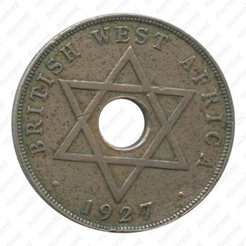 1 пенни 1927 [Британская Западная Африка] - Реверс