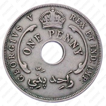 1 пенни 1928 [Британская Западная Африка] - Аверс