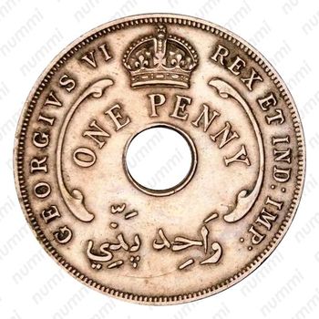 1 пенни 1941 [Британская Западная Африка] - Аверс