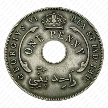 1 пенни 1942 [Британская Западная Африка] - Аверс