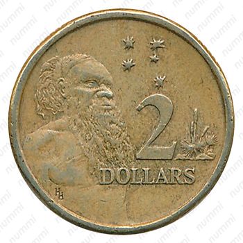 2 доллара 1998 [Австралия] - Реверс