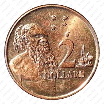 2 доллара 2008 [Австралия] - Реверс