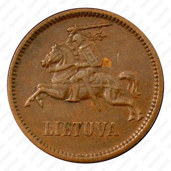 5 центов 1936 [Литва] - Аверс