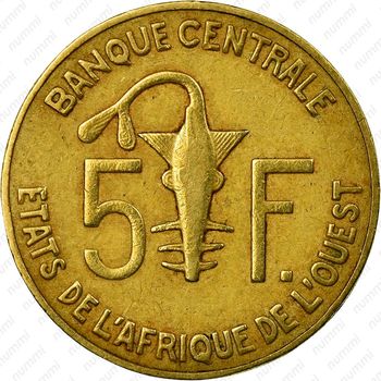 5 франков 2004 [Западная Африка (BCEAO)] - Реверс