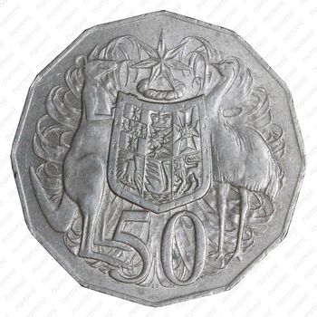 50 центов 1972 [Австралия] - Реверс