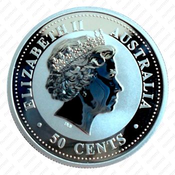 50 центов 2002, лошадь [Австралия] Proof - Аверс