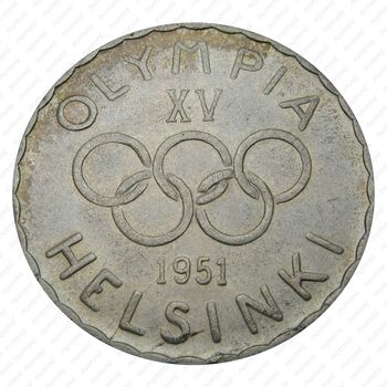 500 марок 1951, XV летние Олимпийские игры, Хельсинки 1952 [Финляндия] - Аверс