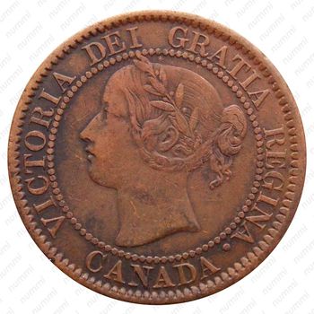 1 цент 1859 [Канада] - Аверс