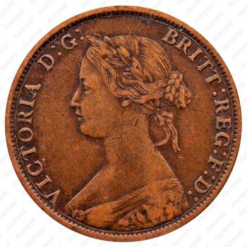 1 цент 1861 [Канада] - Аверс