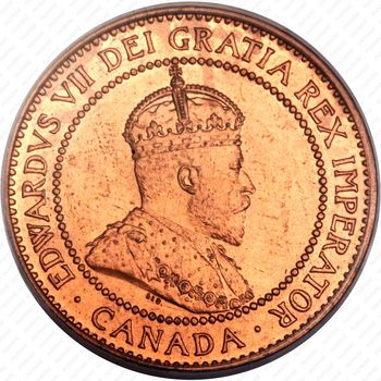 1 цент 1908 [Канада] - Аверс