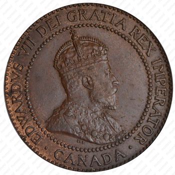 1 цент 1909 [Канада] - Аверс