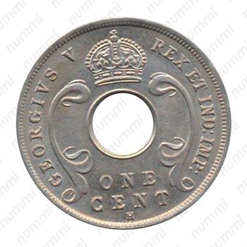 1 цент 1911 [Восточная Африка] - Аверс