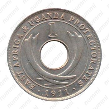 1 цент 1911 [Восточная Африка] - Реверс