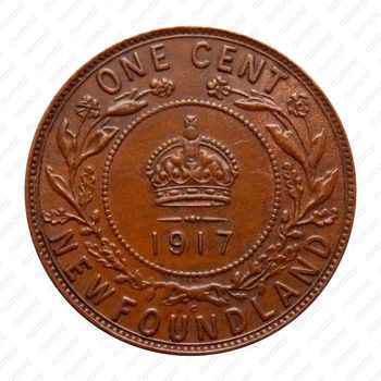 1 цент 1917 [Канада] - Реверс