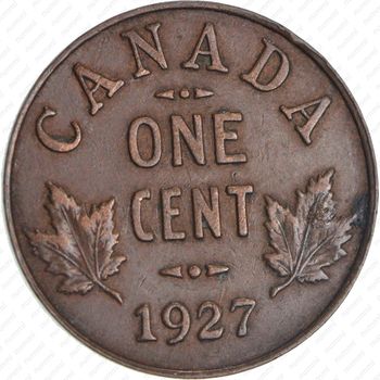 1 цент 1927 [Канада] - Реверс