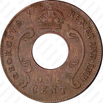 1 цент 1927 [Восточная Африка] - Аверс
