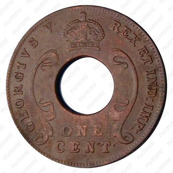 1 цент 1930 [Восточная Африка] - Аверс