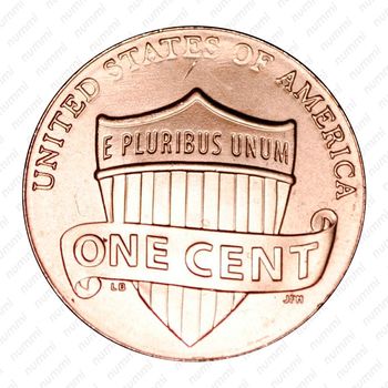 1 цент 2017, D, Линкольн - щит (Lincoln Shield Cent) [США] - Реверс