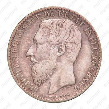 1 франк 1894 [Демократическая Республика Конго] - Аверс