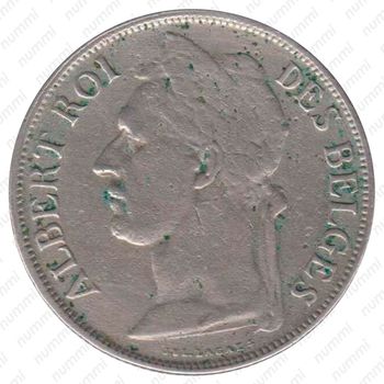 1 франк 1924, BELGES [Демократическая Республика Конго] - Аверс