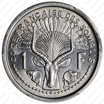 1 франк 1949 [Джибути] - Реверс