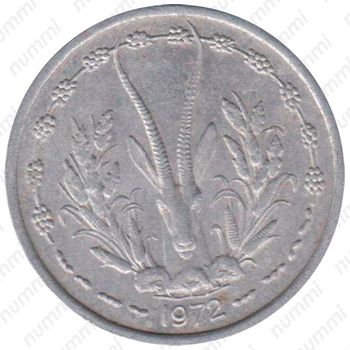 1 франк 1972 [Западная Африка (BCEAO)] - Аверс